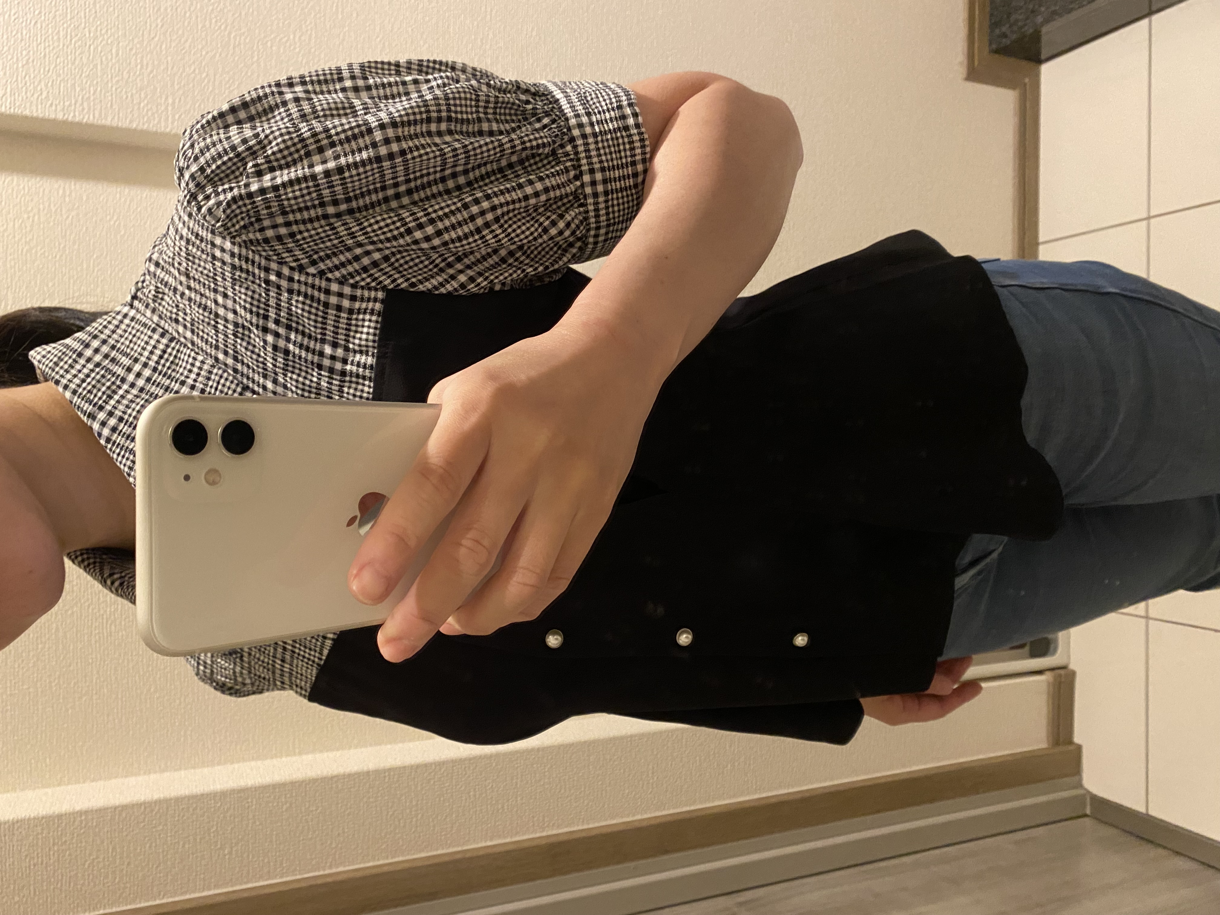 ちょっと着膨れする