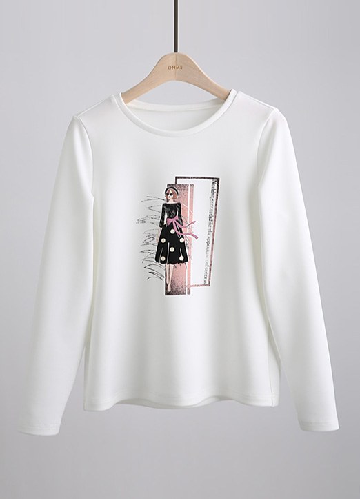 [LouisAngel] ガールグラフィックTシャツ ts13986