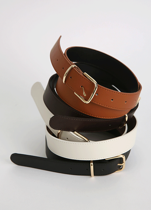 ベーシック ゴールドバックル ベルト bt14792