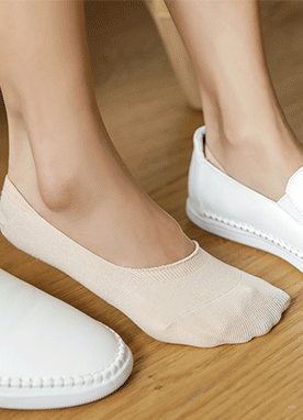 滑り止め付き コットン フットカバーソックス ac7840