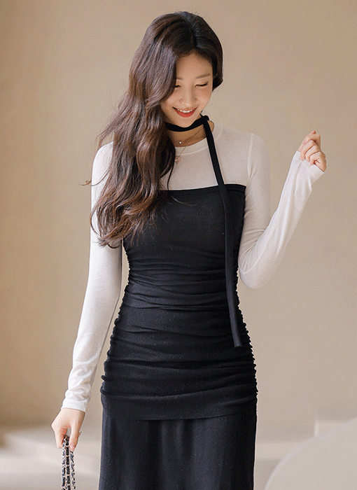 配色ビスチェプルオーバーts42694