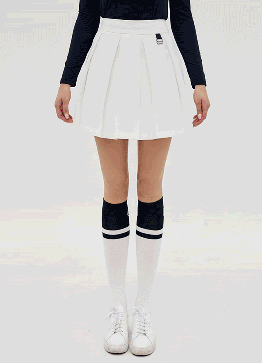 【ONME GOLF】インバーテッド プリーツミニスカート sk17578