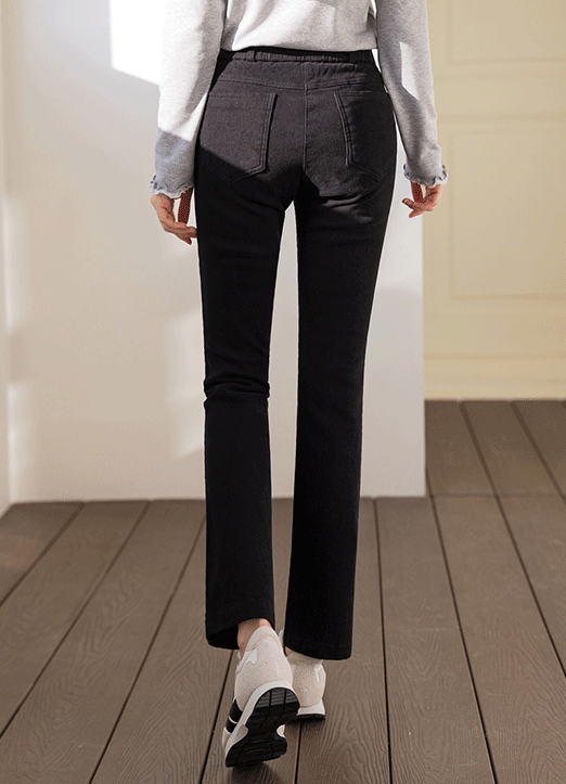 ウエストゴム 裏起毛コットンパンツ pt22510