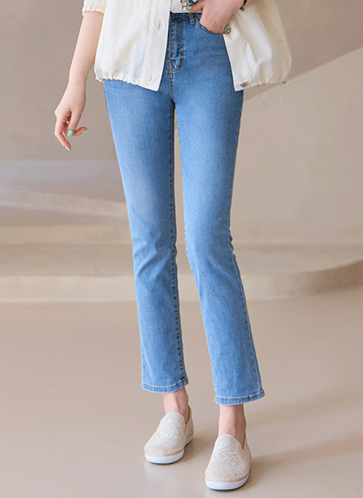 スリムストレートデニムパンツ pt39495